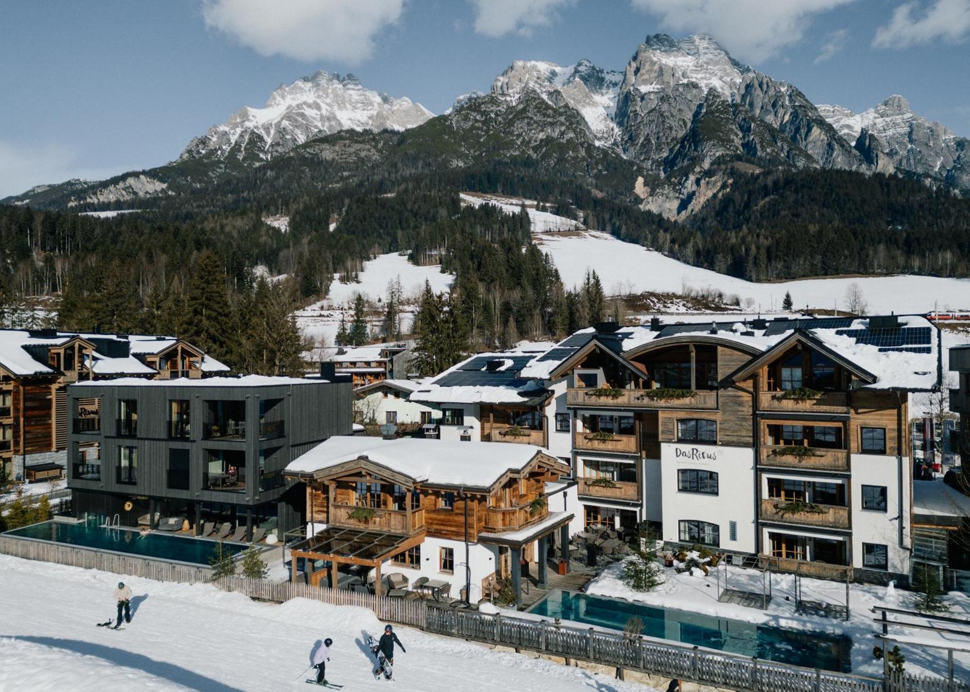 Boutique Hotel Das Rivus Leogang Ngoại thất bức ảnh